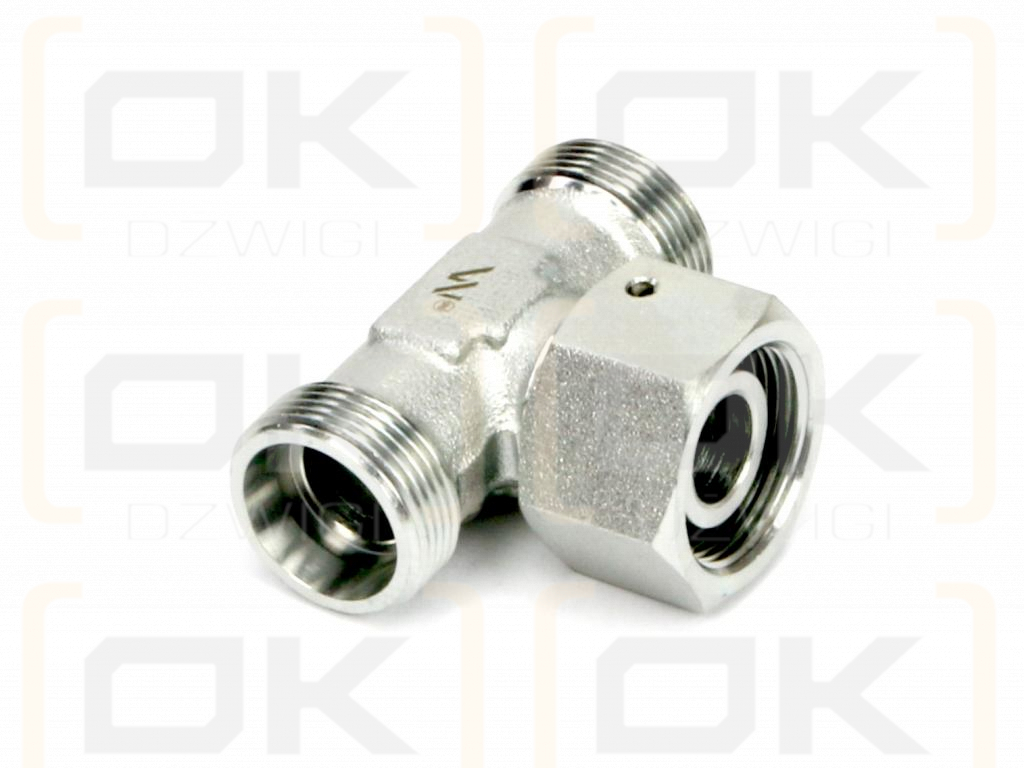 Trójnik hydrauliczny symetryczny metryczny BAB M30x2 22L (XEVT) Waryński
