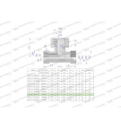 Trójnik hydrauliczny symetryczny metryczny BAB M36x2 28L (XEVT) Waryński