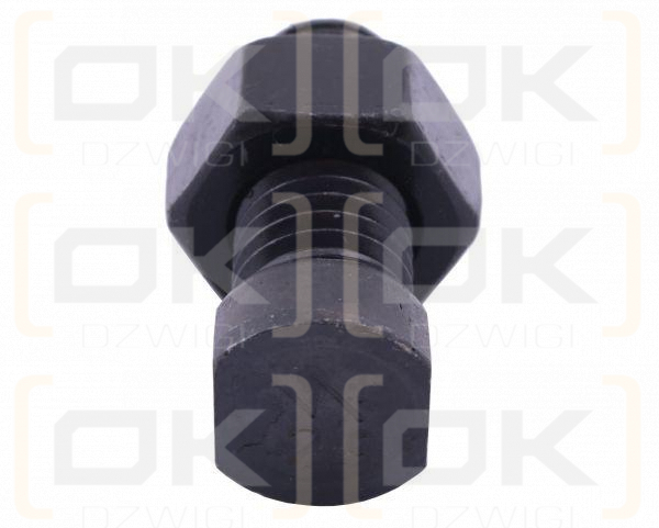 Śruba kpl. płużna oval z dwóch stron ścięta M12x50 mm kl.12.9 zastosowanie Kverneland Waryński M12X50OV2KV ( sprzedawane po 25 )
