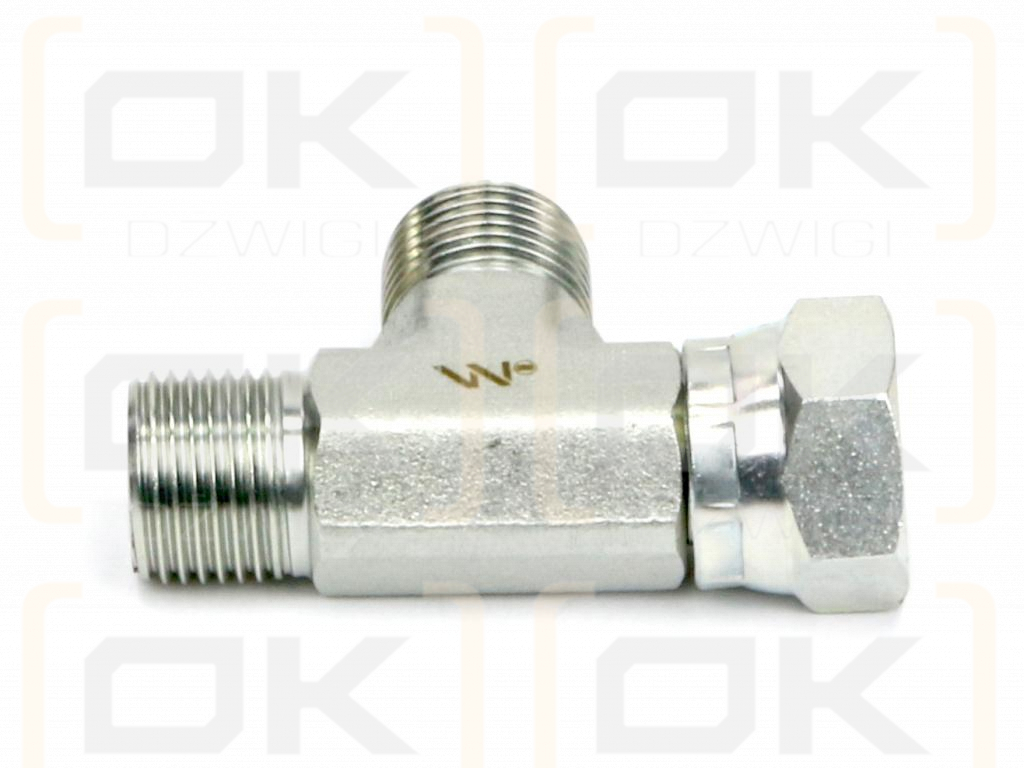 Trójnik hydrauliczny niesymetryczny calowy BBA 1/4