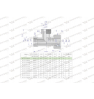 Trójnik hydrauliczny niesymetryczny metryczny BBA M12x1.5 06L (XEVL) Waryński ( sprzedawane po 2 )