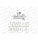 Trójnik hydrauliczny niesymetryczny metryczny BBA M18x1.5 12L (XEVL) Waryński ( sprzedawane po 5 )