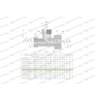 Trójnik hydrauliczny niesymetryczny metryczny BBA M26x1.5 18L (XEVL) Waryński
