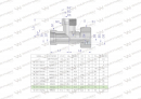 Trójnik hydrauliczny niesymetryczny metryczny BBA M45x3 35L (XEVL) Waryński