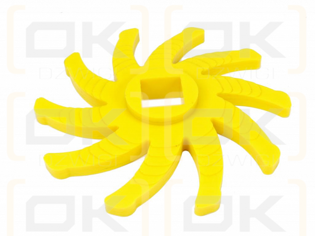 Tarcza sortująca lewa. 10 palców. 256 x 30 x 40.5 mm zastosowanie 08800825 Grimme WARYŃSKI