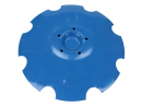 Scheibe, gezahnt Z-8 fi 620 Aufnahme 5/160 Dicke 6 mm Borstahl, Lemken Rubin 3490467, Waryński
