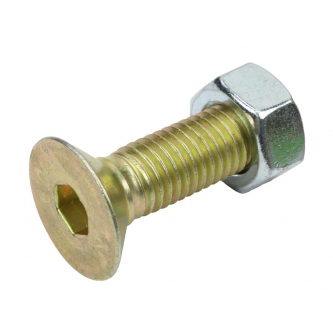 Schraubensatz, M12x40 - Inbusschlüssel Klasse 10.9 DIN7991, (Verkauf in Sätzen zu 25 Stück), Waryński