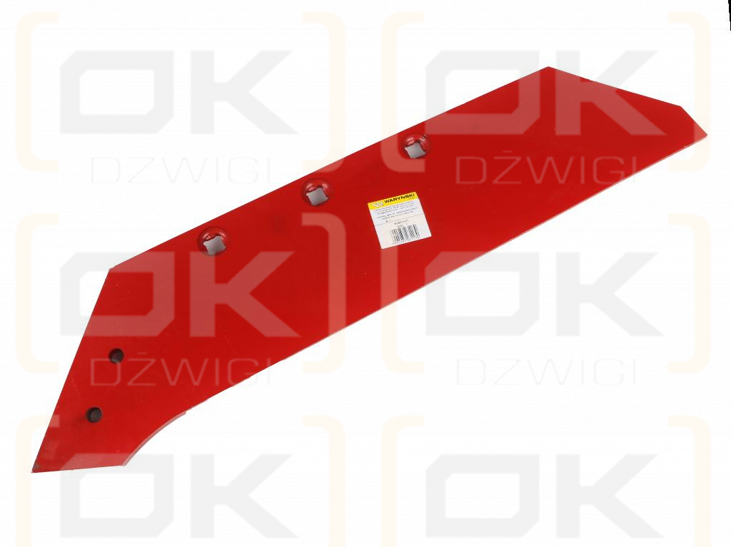 Blade, left 18", application Akpil WSM 43 boron steel, Waryński