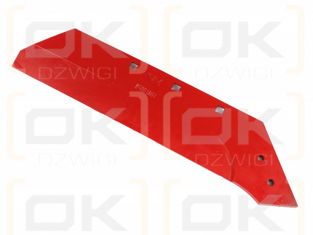 Blade, left 18", application Akpil WSM 43 boron steel, Waryński