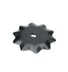 Nóż paszowozu okrągły 96x5 mm zastosowanie do Luclar Waryński