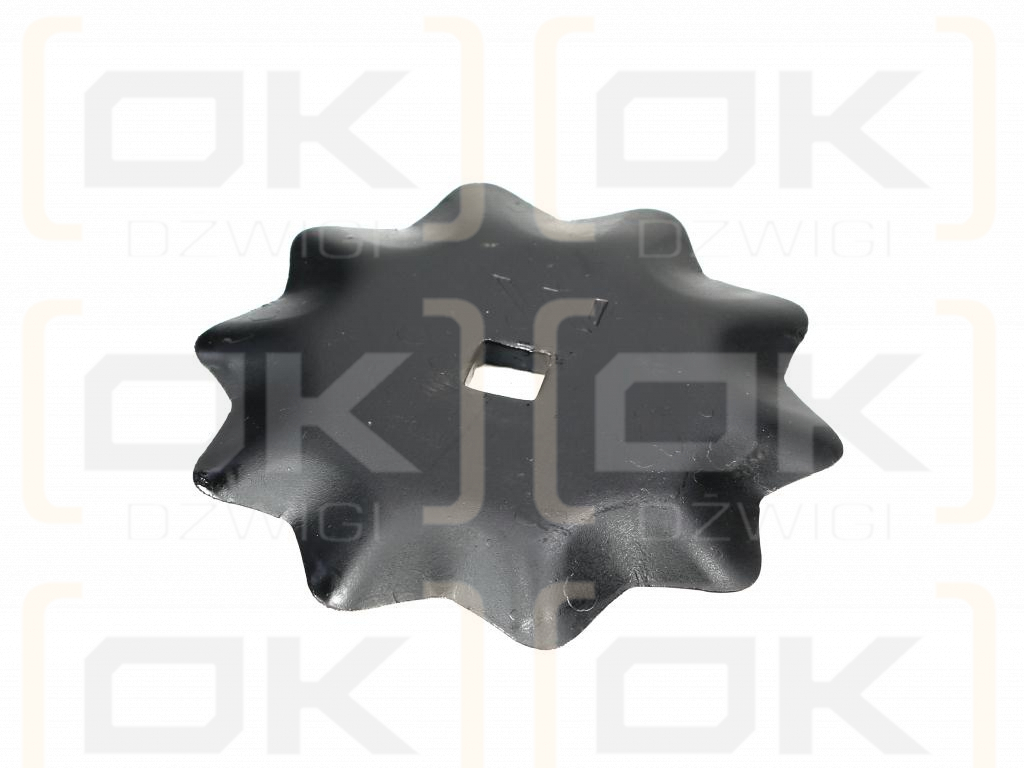 Nóż paszowozu okrągły 96x5 mm zastosowanie do Luclar Waryński