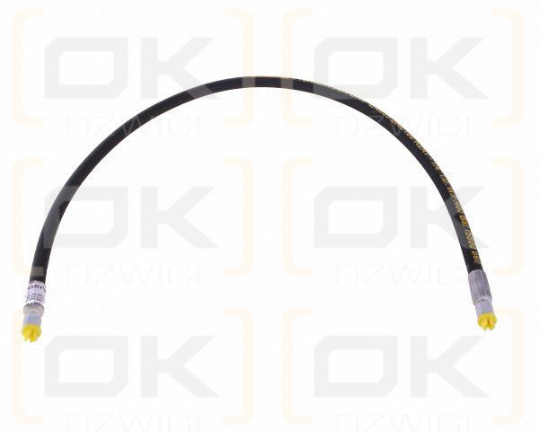 Przewód hydrauliczny 400 bar gwint M12x1.5 proste L-1000mm DN06-2SN (AA-06-1000; P11P11) 40.0MPa Waryński