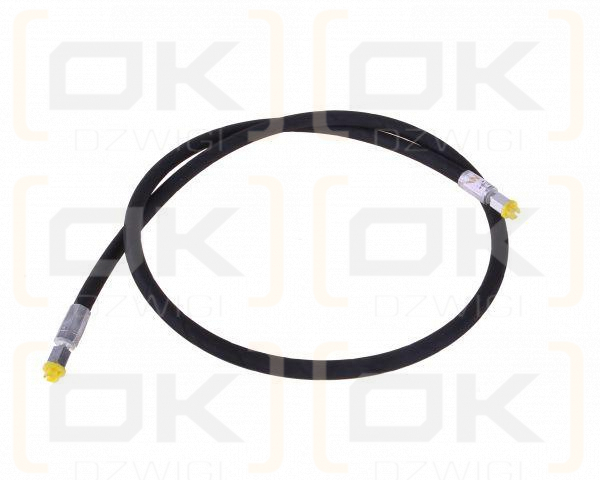 Przewód hydrauliczny 400 bar gwint M12x1.5 proste L-1500mm DN06-2SN (AA-06-1500; P11P11) 40.0MPa Waryński