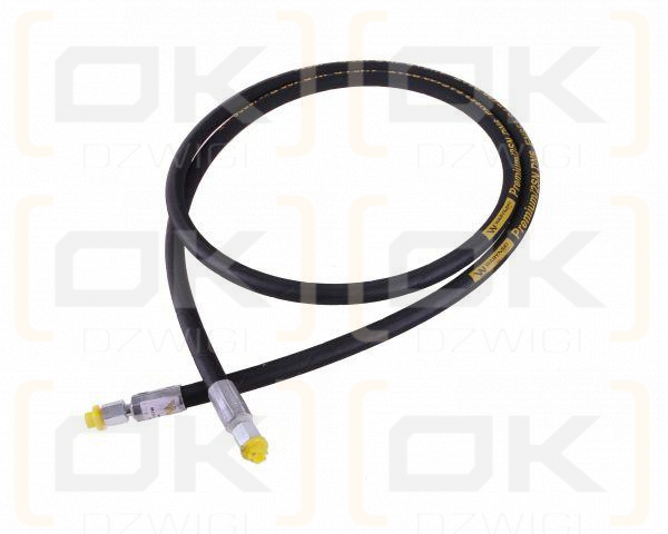 Przewód hydrauliczny 400 bar gwint M12x1.5 proste L-2000mm DN06-2SN (AA-06-2000; P11P11) 40.0MPa Waryński