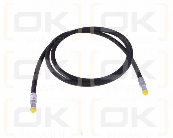 Przewód hydrauliczny 400 bar gwint M12x1.5 proste L-2500mm DN06-2SN (AA-06-2500; P11P11) 40.0MPa Waryński