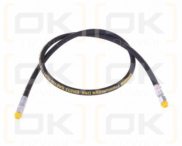 Przewód hydrauliczny 400 bar gwint M14x1.5 proste L-1500mm DN06-2SN (AA-06-1500; P11P11) 40.0MPa Waryński