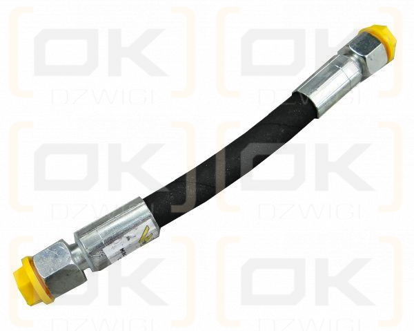 Przewód hydrauliczny gwint M18x1,5 proste L-200mm DN10-1SN (AA-10-200; P11P11) 18MPa Waryński