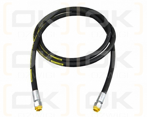 Przewód hydrauliczny 330 bar gwint M18x1,5 proste L-3000mm DN10-2SN (AA-M18X1,5; P11P11) 33MPa Waryński