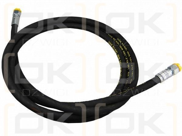 Przewód hydrauliczny gwint M18x1,5 proste L-3500 DN10-1SN (AA-M18X1,5; P11P11) 18MPa Waryński