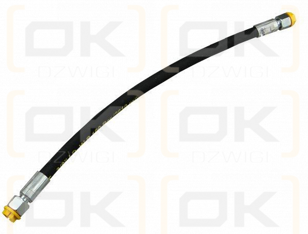 Przewód hydrauliczny gwint M18x1.5 proste L-500mm DN10-1SN 5040320790 Bizon (AA-10-500; P11P11) 18MPa Waryński