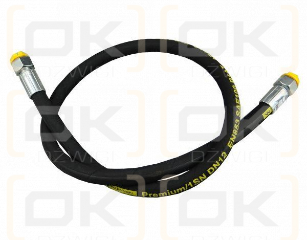 Przewód hydrauliczny gwint M22x1.5 proste L-1250mm DN12-1SN 336-632-552-126 , 7214/07-099/2 UNHZ 750 Cyklop (AA-13-1250; P11P11) 16MPa Waryński