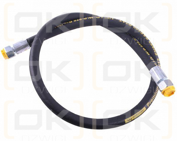 Przewód hydrauliczny 275 bar gwint M22x1.5 proste L-1300mm DN12-2SN (AA-13-1300; P11P11) 27.5MPa Waryński