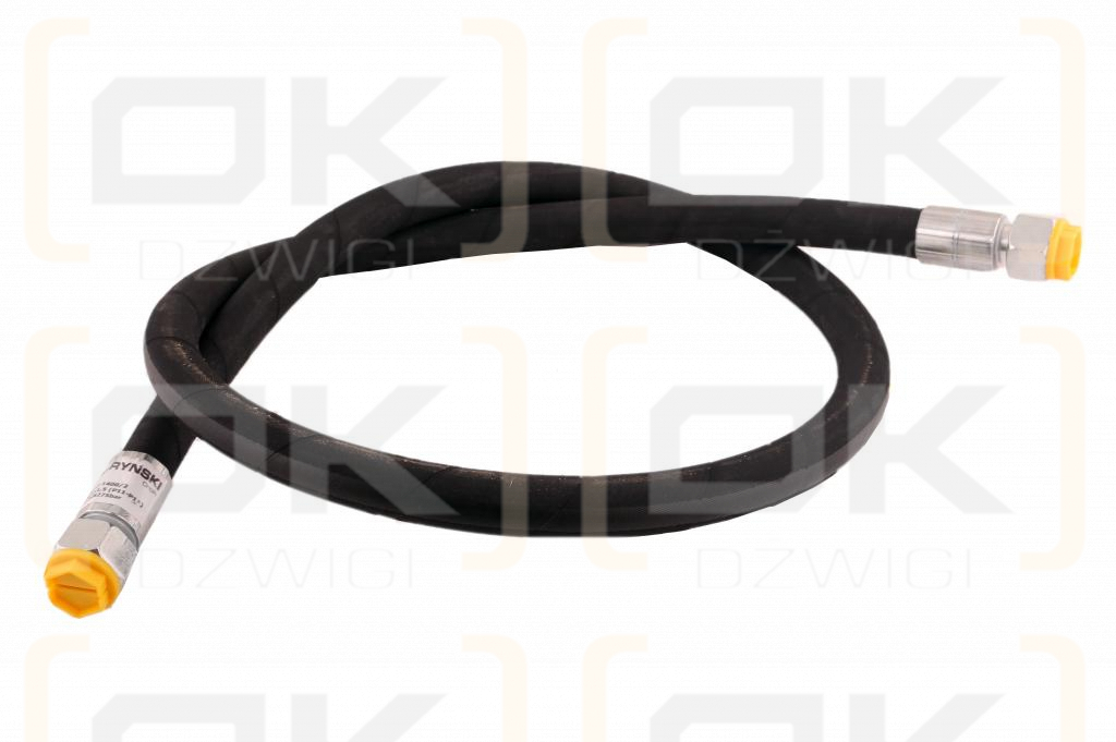Przewód hydrauliczny 275 bar gwint M22x1.5 proste L-1400mm DN12-2SN (AA-13-1400; P11P11) 27.5MPa Waryński