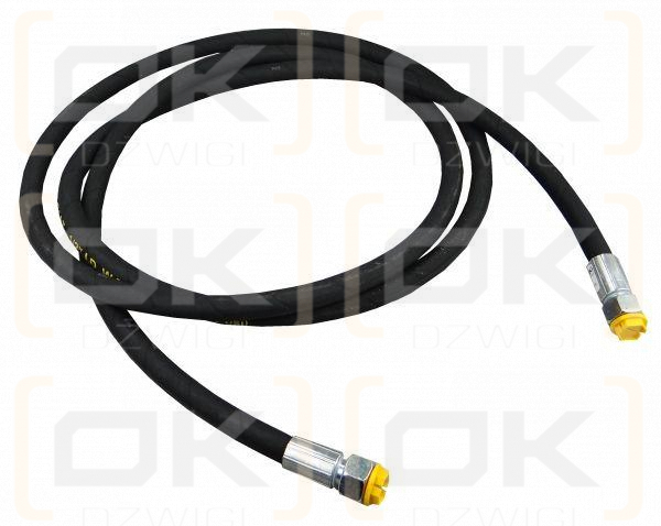 Przewód hydrauliczny gwint M22x1.5 proste L-3500mm DN12-1SN  (AA-13-3500; P11P11) 16MPa Waryński