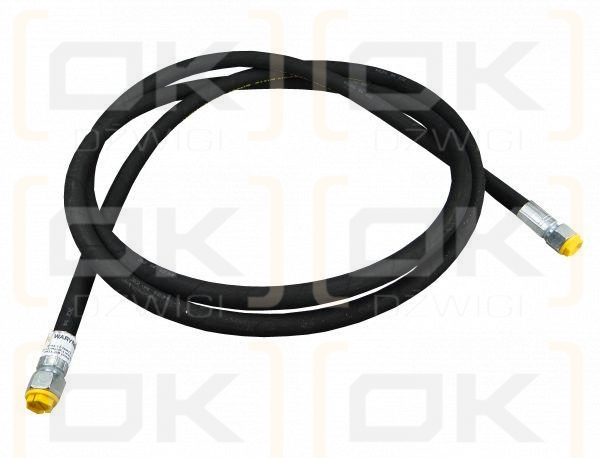 Przewód hydrauliczny 275bar gwint M22x1.5 proste L-3500mm DN12-2SN (AA-13-3500; P11P11) Waryński
