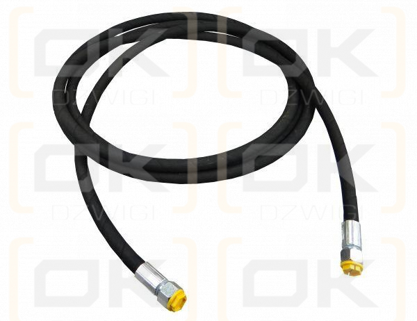 Przewód hydrauliczny gwint M22x1.5 proste L-5300mm DN12-1SN (AA-13-5300; P11P11) 16MPa Waryński