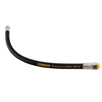 Przewód hydrauliczny 275 bar gwint M22x1.5 proste L-630mm DN12-2SN (AA-13-630; P11P11) 27.5MPa Waryński