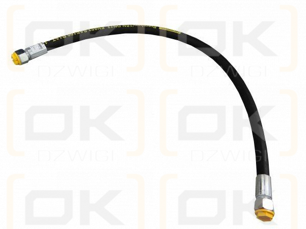 Przewód hydrauliczny gwint M22x1.5 proste L-800mm 336-632-552-119 , 7214/07-082/1 UNHZ 750 Cyklop (AA-13-800; P11P11) 16MPa Waryński