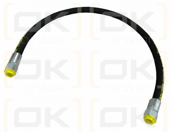 Przewód hydrauliczny 250 bar gwint M27x2 proste L-1100mm DN16-2SN (AA-1100/M27X2/25MPA; P11P11)  Waryński