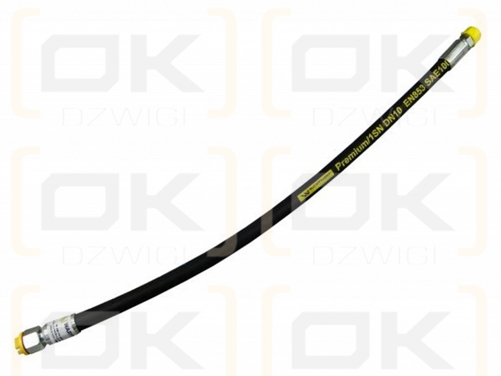 Przewód hydrauliczny 180 bar gwint M18x1.5 proste L-1300mm DN10-1SN (AB-10-1300; P11P21) 18MPa Waryński