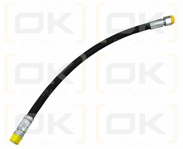 Przewód hydrauliczny gwint M18x1.5 proste L-500mm DN10-1SN 5040320791 Bizon (AB-10-500; P11P21) 18MPa Waryński