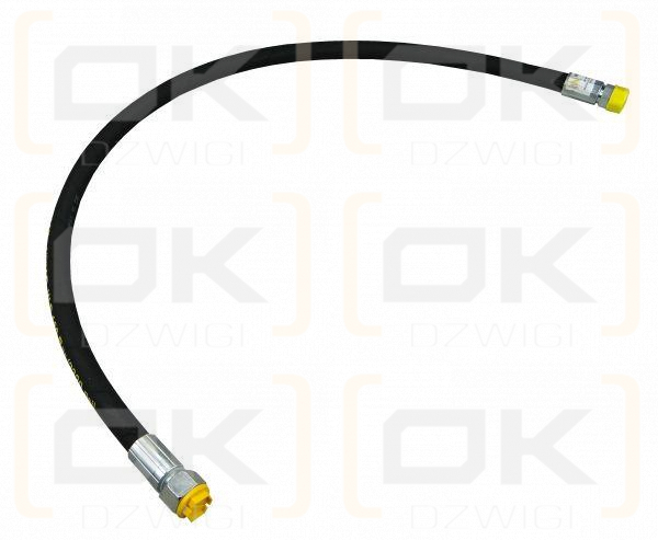 Przewód hydrauliczny gwint M22x1.5 proste L-1000mm DN12-1SN 7214/07-20-000/0 , 7274/07-074/0 Troll (AB-13-1000; P11P21) 16MPa Waryński