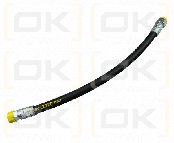 Przewód hydrauliczny gwint M22x1.5 proste L-500mm DN12-1SN 7214/07-103/0 , 7214/07-74-000/0 Cyklop Troll (AB-13-500; P11P21) 16MPa Waryński