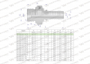 Zakucie hydrauliczne AGR DN06 1/4