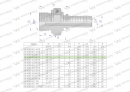 Zakucie hydrauliczne AGR DN08 3/8