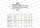 Zakucie hydrauliczne AGR DN10 1/2