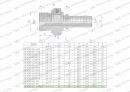 Zakucie hydrauliczne AGR DN25 1 1/4