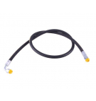 Przewód hydrauliczny 350 bar gwint M16x1.5 prosta/90 stopni (kolanko) L-1500mm DN08-2SN (AK-08-1500; P11P12) 35.0 MPa Waryński