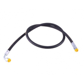 Przewód hydrauliczny 350 bar gwint M16x1.5 prosta/90 stopni (kolanko) L-1500mm DN08-2SN (AK-08-1500; P11P12) 35.0 MPa Waryński