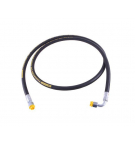 Przewód hydrauliczny 350 bar gwint M16x1.5 prosta/90 stopni (kolanko) L-2000mm DN08-2SN (AK-08-2000; P11P12) 35.0 MPa Waryński