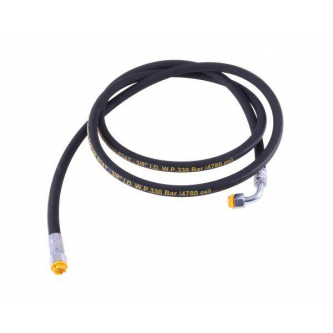 Przewód hydrauliczny 330 bar gwint M18x1.5 prosta/90 stopni L-3000mm DN10-2SN (AK-10-3000; P11P12) 33.0MPa Waryński