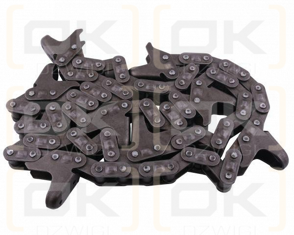 Łańcuch obrywacza kolb kukurydzy CA627-76Ps 8 płytek zastosowanie New Holland 84977231 Waryński