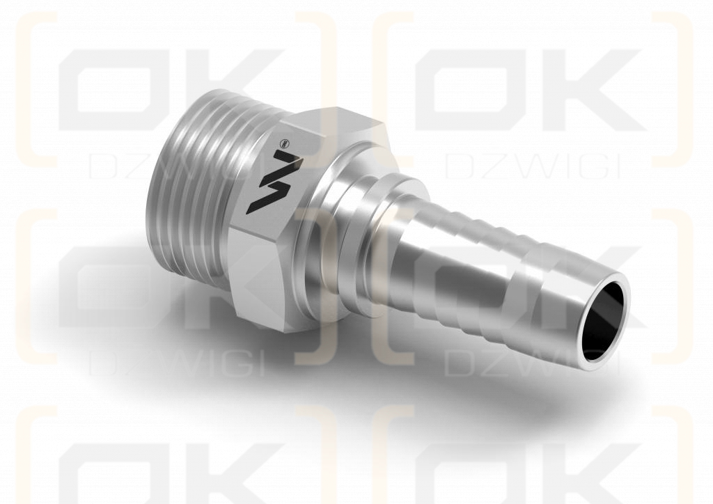 Zakucie hydrauliczne CEL DN10 10L M16x1.5 PREMIUM Waryński ( sprzedawane po 10 )