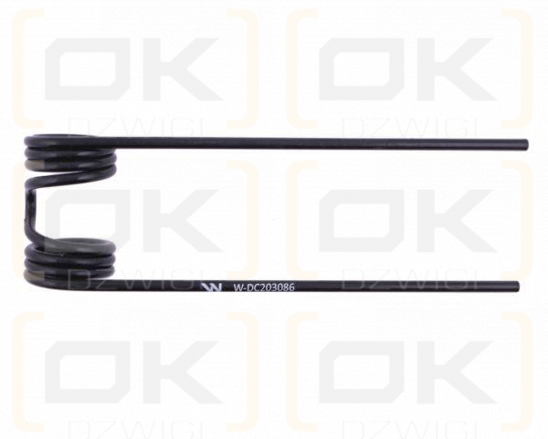 Palec podbieracza zastosowanie John Deere DC203086 Waryński