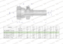 Zakucie hydrauliczne DK DN10 3/8