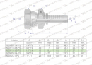 Zakucie hydrauliczne DK DN13 1/2